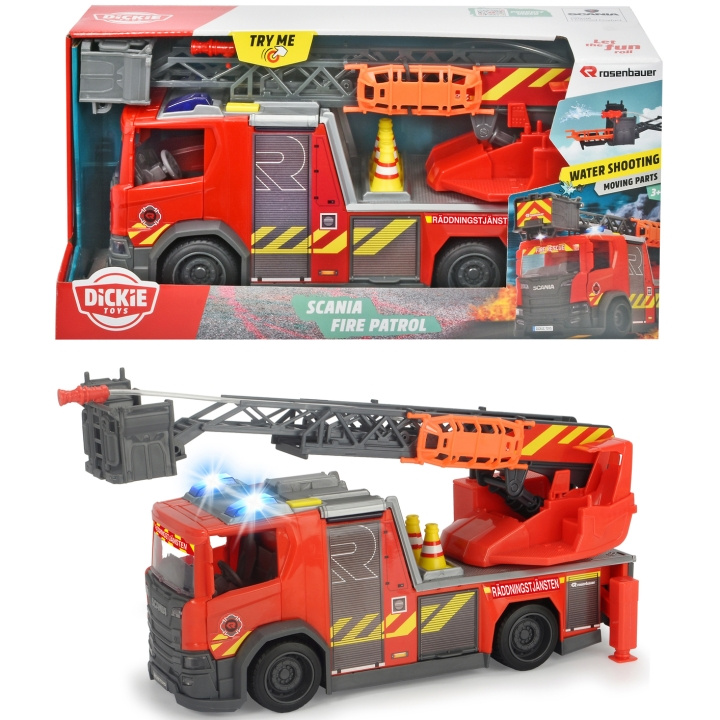 Dickie Scania Fire Patrol in the group TOYS, KIDS & BABY PRODUCTS / Toys / Toy cars at TP E-commerce Nordic AB (C13063)