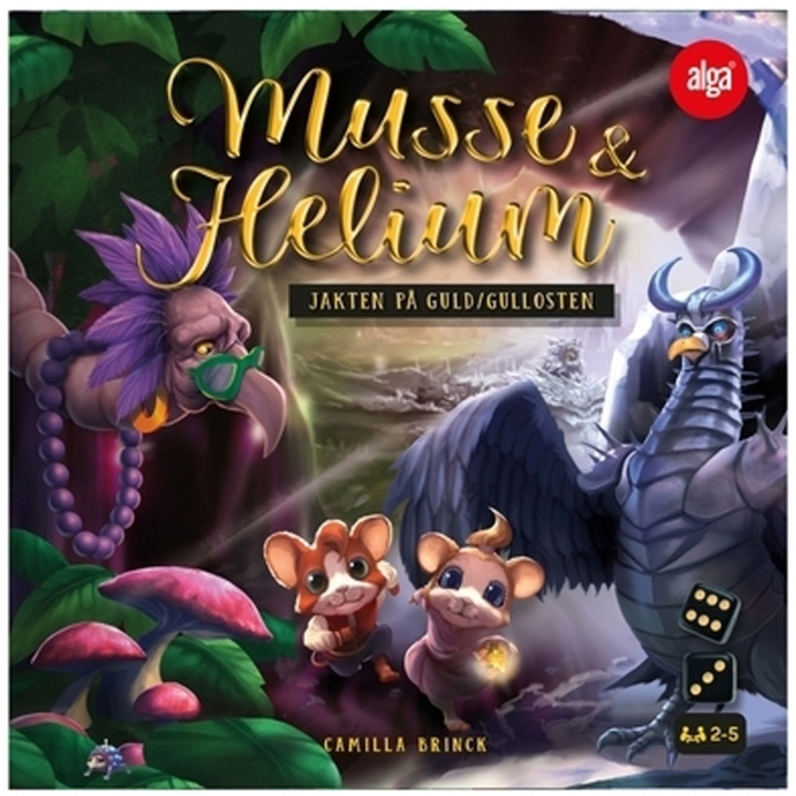 Alga Jakten på guld/gullosten-Musse & Helium in the group TOYS, KIDS & BABY PRODUCTS / Toys / Board games / Family Games at TP E-commerce Nordic AB (C13093)