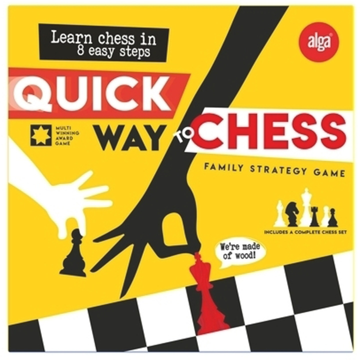 Alga Quick way to Chess in the group TOYS, KIDS & BABY PRODUCTS / Toys / Board games / Family Games at TP E-commerce Nordic AB (C13094)