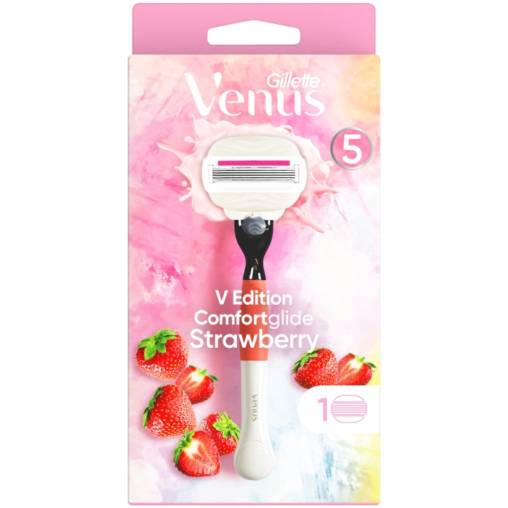 Gillette Venus Rakhyvel Comfortglide Strawberry 1st rakblad in the group BEAUTY & HEALTH / Hair & Styling / Shaving & Trimming / Razors & Accessories at TP E-commerce Nordic AB (C13120)