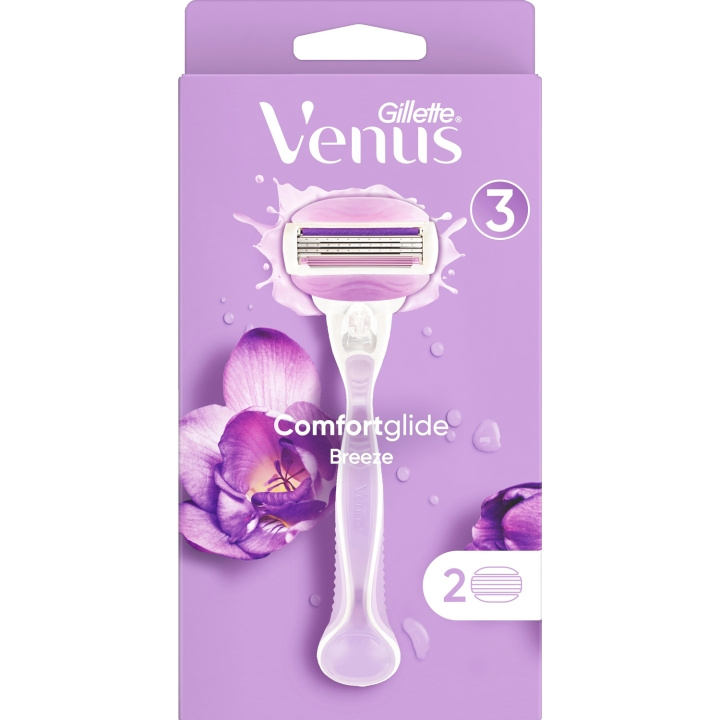 Gillette Venus Rakhyvel Comfortglide Breeze 2st rakblad in the group BEAUTY & HEALTH / Hair & Styling / Shaving & Trimming / Razors & Accessories at TP E-commerce Nordic AB (C13121)