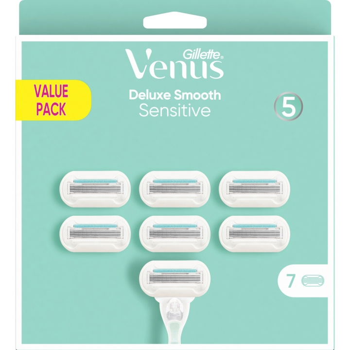 Gillette Venus Rakblad Extra Smooth Sensitive 7st in the group BEAUTY & HEALTH / Hair & Styling / Shaving & Trimming / Razors & Accessories at TP E-commerce Nordic AB (C13129)