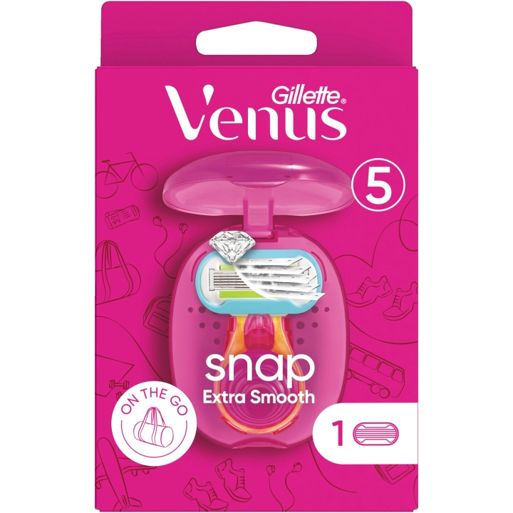Gillette Venus Rakhyvel Extra Smooth Snap 1st rakblad in the group BEAUTY & HEALTH / Hair & Styling / Shaving & Trimming / Razors & Accessories at TP E-commerce Nordic AB (C13147)