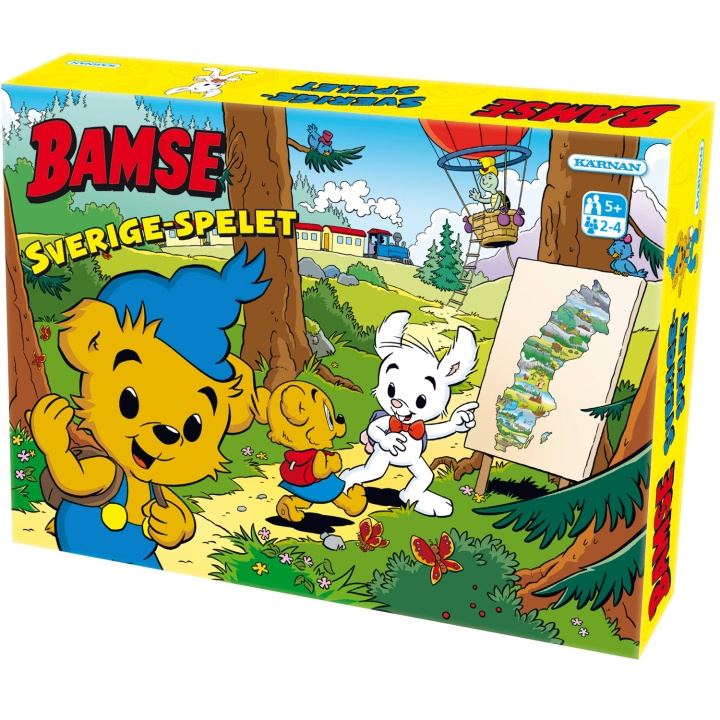 Kärnan Bamse Sverigespelet in the group TOYS, KIDS & BABY PRODUCTS / Toys / Board games / Children\'s games at TP E-commerce Nordic AB (C13153)