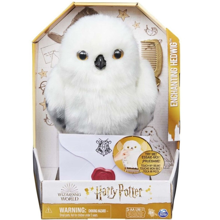 Harry Potter Interaktiv Hedwig - Med ljud och rörelser in the group TOYS, KIDS & BABY PRODUCTS / Baby toys / stuffed animals at TP E-commerce Nordic AB (C13159)