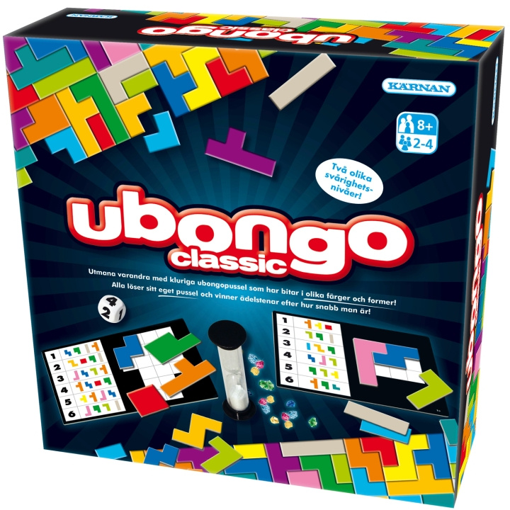 Kärnan Ubongo Classic in the group TOYS, KIDS & BABY PRODUCTS / Toys / Board games / Family Games at TP E-commerce Nordic AB (C13167)