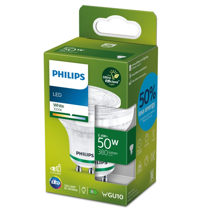 Philips LED GU10 Spot 50W 380lm Energiklass B in the group HOME ELECTRONICS / Lighting / LED lamps at TP E-commerce Nordic AB (C13215)