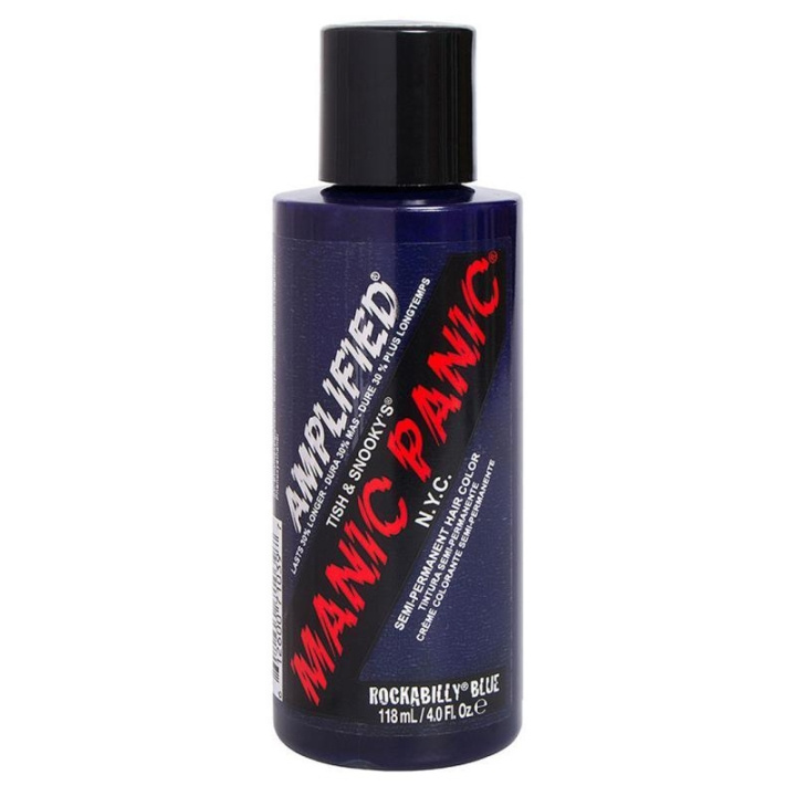 Manic Panic Amplified Rockabilly Blue in the group BEAUTY & HEALTH / Hair & Styling / Hair care / Hair Dye / Hair Dye & Color bombs at TP E-commerce Nordic AB (C13302)