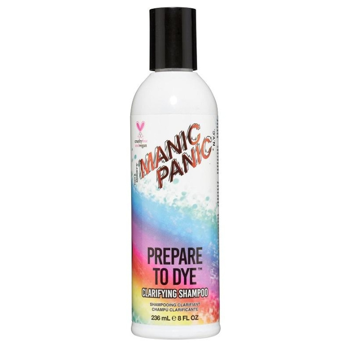 Manic Panic Prepare To Dye Pre Colour Clarifying Shampoo 236ml in the group BEAUTY & HEALTH / Hair & Styling / Hair care / Schampoo at TP E-commerce Nordic AB (C13303)