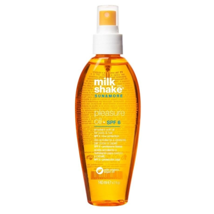 Milk_Shake Sun & More Pleasure Oil Spf 6 140ml in the group BEAUTY & HEALTH / Hair & Styling / Hair care / Hair oil at TP E-commerce Nordic AB (C13378)