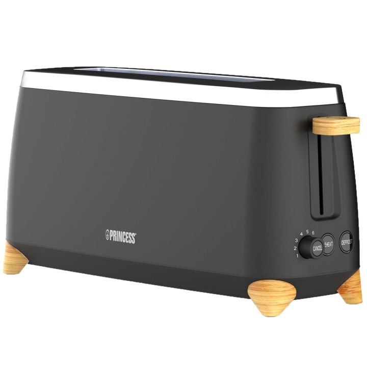 Princess Brödrost Luxurious Unique Design Bamboo in the group HOME, HOUSEHOLD & GARDEN / Household appliances / Toasters & Bread grills / Toasters at TP E-commerce Nordic AB (C13614)