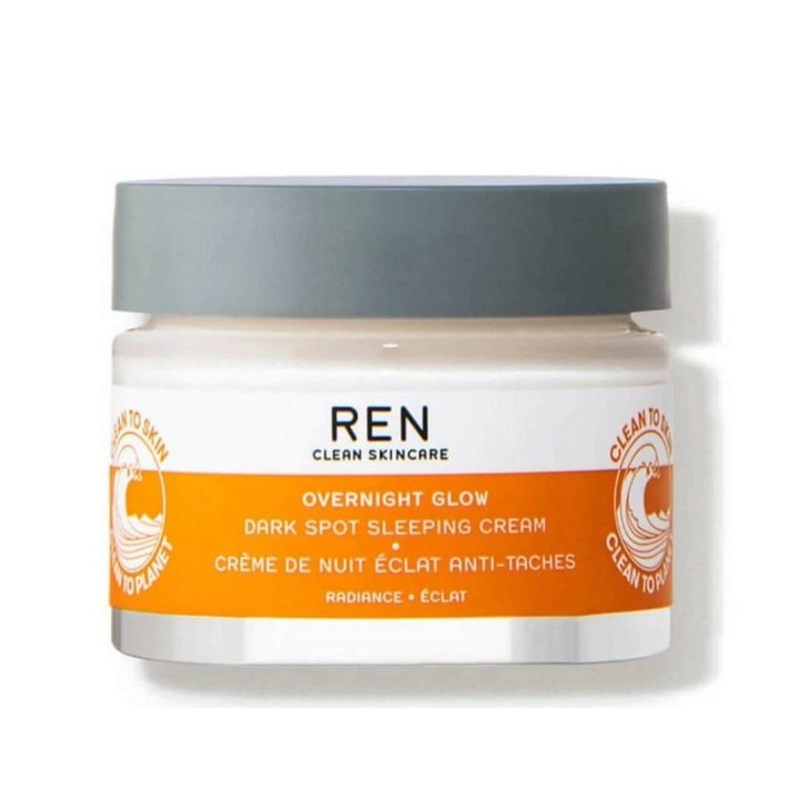REN Overnight Glow Dark Spot Sleeping Cream 50ml in the group BEAUTY & HEALTH / Skin care / Face / Cleaning at TP E-commerce Nordic AB (C13759)