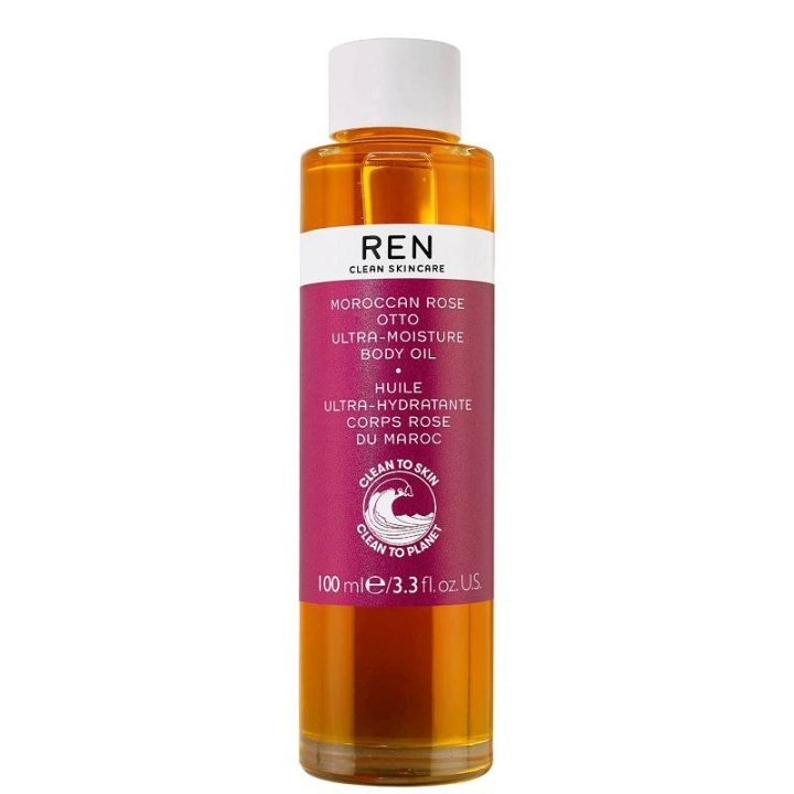 REN Moroccan Rose Otto Ultra-Moisture Body Oil 100ml in the group BEAUTY & HEALTH / Skin care / Body health / Body oil at TP E-commerce Nordic AB (C13777)