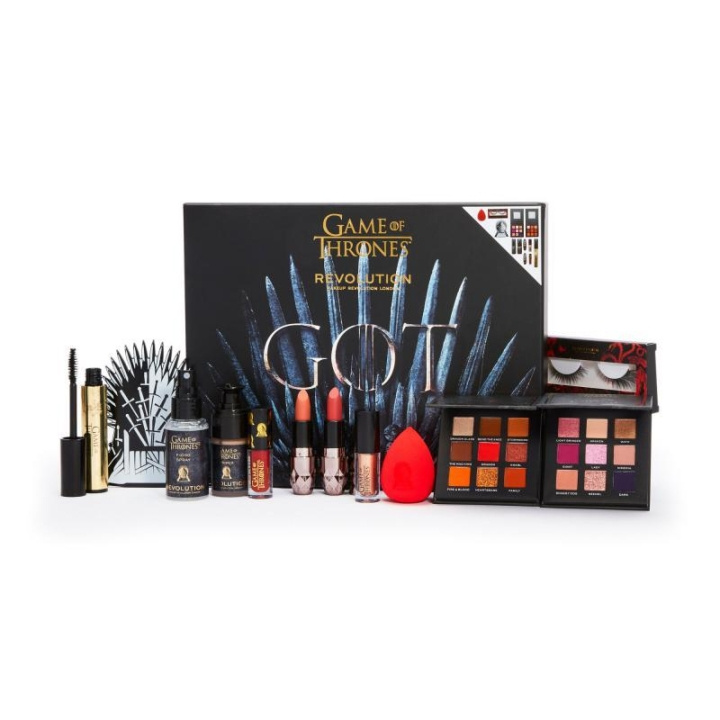 Makeup Revolution X Game Of Thrones 12 Days Advent Calendar in the group BEAUTY & HEALTH / Makeup / Tools & Make up set / Makeup set at TP E-commerce Nordic AB (C13792)