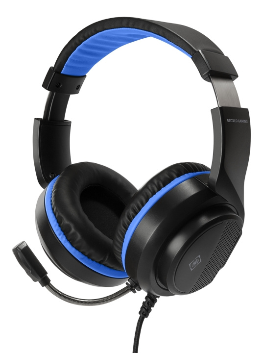 DELTACO GAMING Stereo Gaming Headset for PS5, 1x 3.5mm connector in the group COMPUTERS & PERIPHERALS / GAMING / Headset at TP E-commerce Nordic AB (C13815)