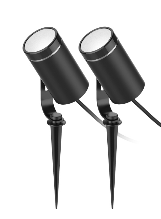 DELTACO SMART HOME Smart RGB garden light, black in the group HOME, HOUSEHOLD & GARDEN / Smart home / Smart Lights at TP E-commerce Nordic AB (C13834)