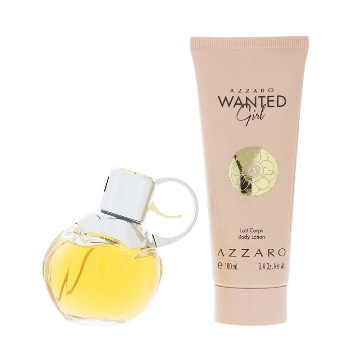 Giftset Azzaro Wanted Girl Edp 30ml + Body Lotion 100ml in the group BEAUTY & HEALTH / Gift sets / Gift sets for her at TP E-commerce Nordic AB (C13899)