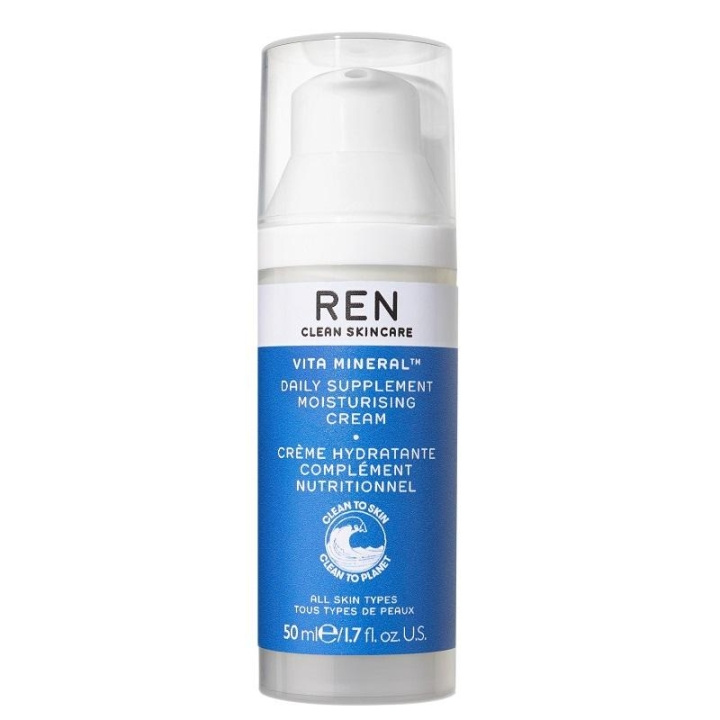 REN Vita Mineral Daily Supplement Moisturising Cream 50ml in the group BEAUTY & HEALTH / Skin care / Face / Day cream at TP E-commerce Nordic AB (C13902)