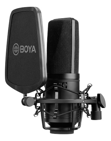 BOYA Large Diagram Studio Mic in the group HOME ELECTRONICS / Audio & Picture / Handheld Microphones at TP E-commerce Nordic AB (C13936)