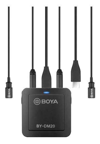 BOYA Mixer and microphone for smartphones in the group HOME ELECTRONICS / Audio & Picture / Handheld Microphones at TP E-commerce Nordic AB (C13938)