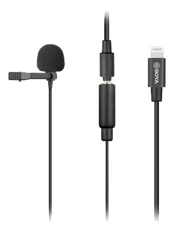 BOYA Lavalier Microphone for iOS device in the group HOME ELECTRONICS / Audio & Picture / Handheld Microphones at TP E-commerce Nordic AB (C13941)