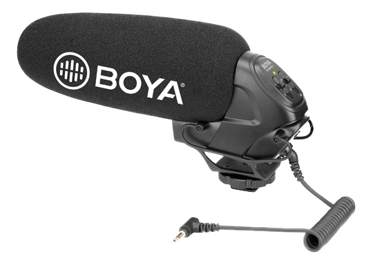 BOYA Super-cardioid Shotgun Microphone in the group HOME ELECTRONICS / Audio & Picture / Handheld Microphones at TP E-commerce Nordic AB (C13946)