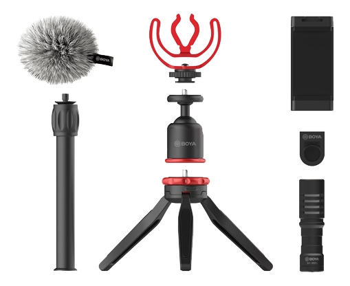 BOYA Vlogging Kit in the group HOME ELECTRONICS / Audio & Picture / Handheld Microphones at TP E-commerce Nordic AB (C13963)