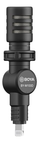 Boya Plug-in and play mic (Lightning) in the group HOME ELECTRONICS / Audio & Picture / Handheld Microphones at TP E-commerce Nordic AB (C13987)