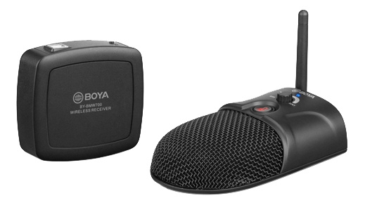 Boya 2.4GHz Wireless Conference Microphone in the group HOME ELECTRONICS / Audio & Picture / Handheld Microphones at TP E-commerce Nordic AB (C13991)