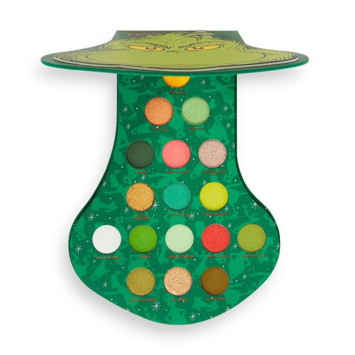Makeup Revolution x The Grinch Shadow Palette in the group BEAUTY & HEALTH / Makeup / Eyes & Eyebrows / Eye shadows at TP E-commerce Nordic AB (C14021)