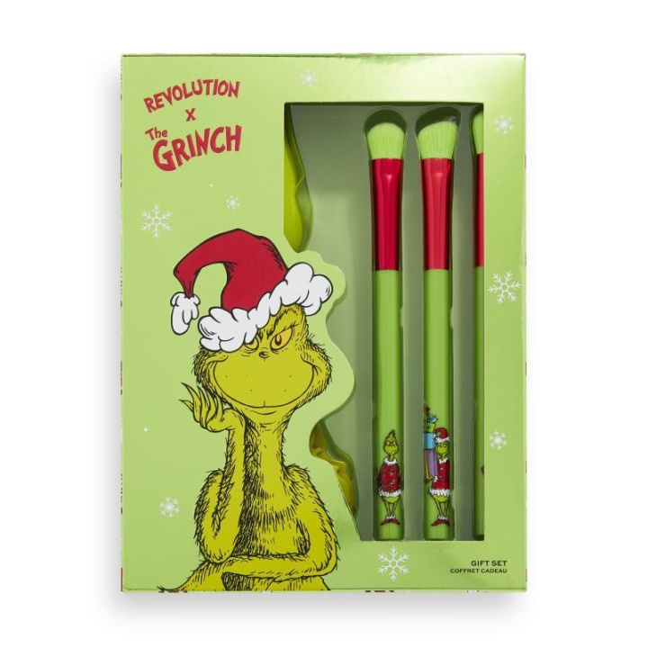 Makeup Revolution x The Grinch Who Stole Christmas Gift Set in the group BEAUTY & HEALTH / Makeup / Tools & Make up set / Brushes at TP E-commerce Nordic AB (C14029)