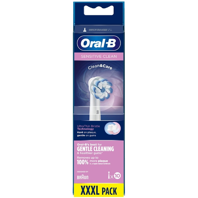 Oral B Borsthuvud Sensitive Clean & C in the group BEAUTY & HEALTH / Oral care / Accessories for electric toothbrushes at TP E-commerce Nordic AB (C14126)