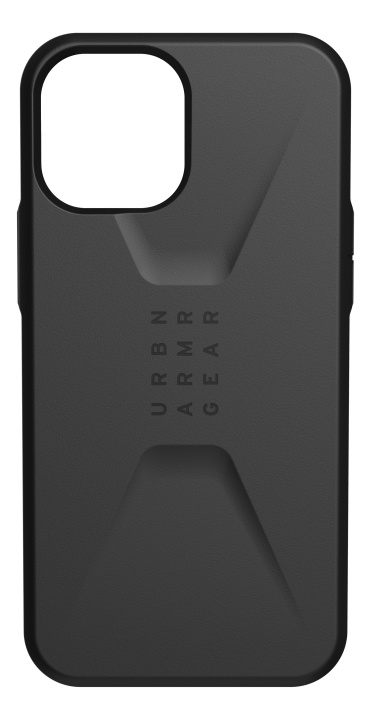 UAG iPhone 12 Pro Max Civilian Cover Black in the group SMARTPHONE & TABLETS / Phone cases / Apple / iPhone 12 Pro at TP E-commerce Nordic AB (C14341)