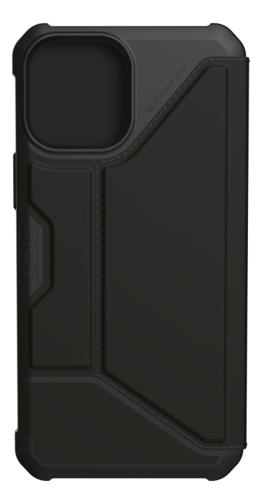 UAG iPhone 12 Pro Max Metropolis Wallet Black PU in the group SMARTPHONE & TABLETS / Phone cases / Apple / iPhone 12 Pro at TP E-commerce Nordic AB (C14344)