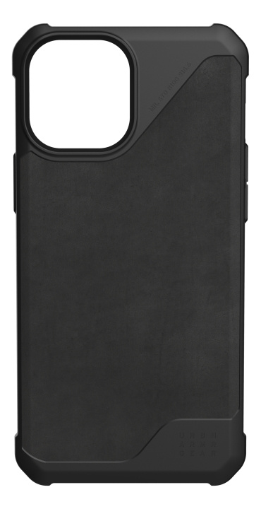 UAG iPhone 12 Pro Max Metropolis LT Cover Leather Blac in the group SMARTPHONE & TABLETS / Phone cases / Apple / iPhone 12 Pro at TP E-commerce Nordic AB (C14349)