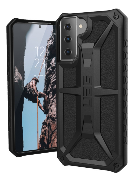 UAG Samsung Galaxy S21+, Monarch-Fodral, Svart in the group SMARTPHONE & TABLETS / Phone cases / Samsung at TP E-commerce Nordic AB (C14401)