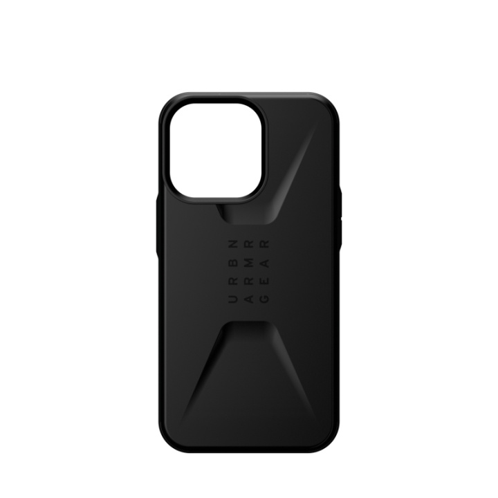 Urban Armor Gear iPhone 13 Pro Civilian Cover, black in the group SMARTPHONE & TABLETS / Phone cases / Apple / iPhone 13 Pro / Cases at TP E-commerce Nordic AB (C14452)