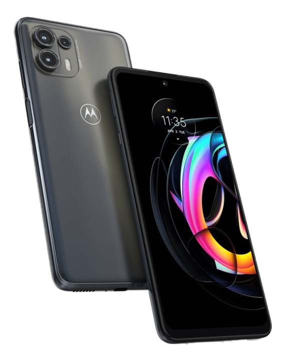 Motorola Edge 20 Lite 5G 128GB - Electric Graphite in the group SMARTPHONE & TABLETS / Mobile phones & smartphones at TP E-commerce Nordic AB (C14571)