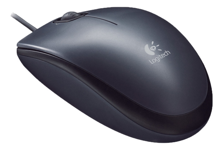 Logitech M90 optical corded USB mouse black in the group COMPUTERS & PERIPHERALS / Mice & Keyboards / Mice / Corded at TP E-commerce Nordic AB (C14593)