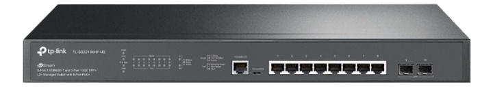 TP-Link JetStream™ 8-Port 2.5GBASE-T and 2-Port 10GE SFP+ L2+ in the group COMPUTERS & PERIPHERALS / Network / Switches / 10/100/1000Mbps at TP E-commerce Nordic AB (C14705)