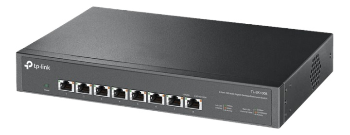 TP-Link 8-Port 10G Multi-Gigabit Switch in the group COMPUTERS & PERIPHERALS / Network / Switches / 10/100/1000Mbps at TP E-commerce Nordic AB (C14711)