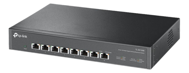 TP-Link 8-Port 10G Multi-Gigabit Switch in the group COMPUTERS & PERIPHERALS / Network / Switches at TP E-commerce Nordic AB (C14711)