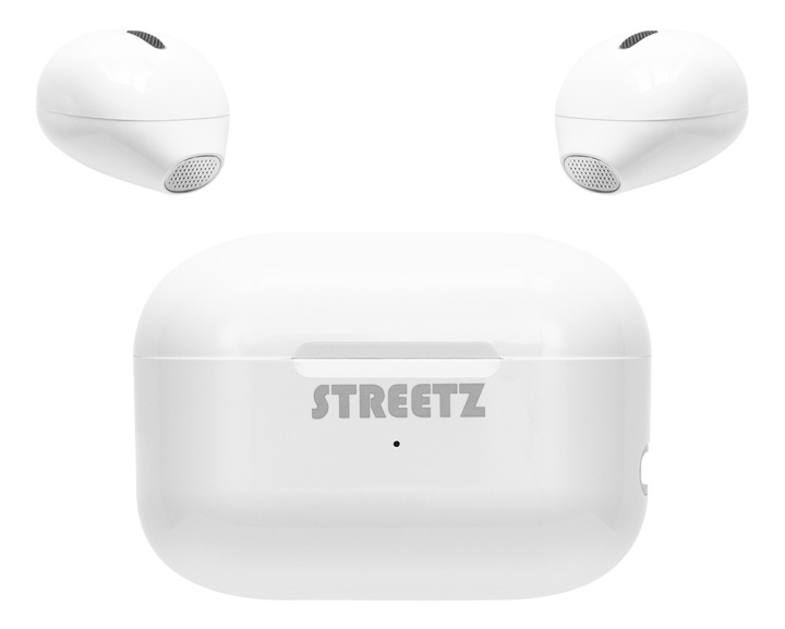 STREETZ Mini TWS white in the group HOME ELECTRONICS / Audio & Picture / Headphones & Accessories / Headphones at TP E-commerce Nordic AB (C14725)