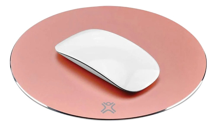 ROUND ALUMINUM MOUSE PADS - Rose Gold in the group COMPUTERS & PERIPHERALS / Mice & Keyboards / Mouse pads at TP E-commerce Nordic AB (C14735)