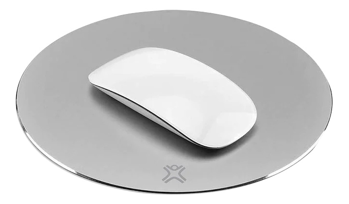 ROUND ALUMINUM MOUSE PADS - Silver in the group COMPUTERS & PERIPHERALS / Mice & Keyboards / Mouse pads at TP E-commerce Nordic AB (C14736)