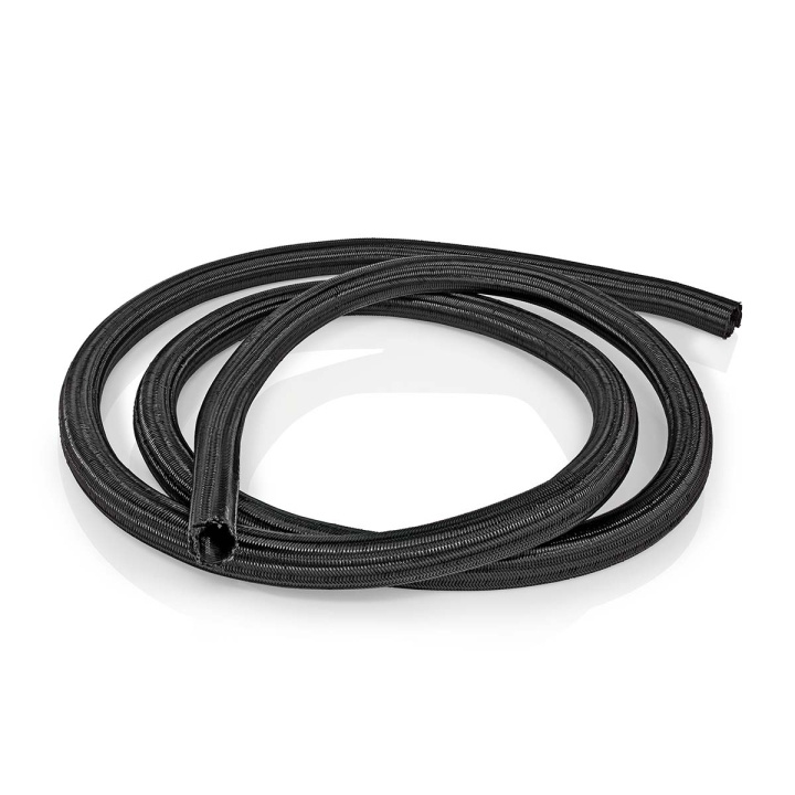 Nedis Cable Management | Sleeve | 1 pcs | Maximum cable thickness: 15 mm | Nylon | Black in the group HOME, HOUSEHOLD & GARDEN / Electricity & Lighting / electrical installation / Accessories at TP E-commerce Nordic AB (C14749)