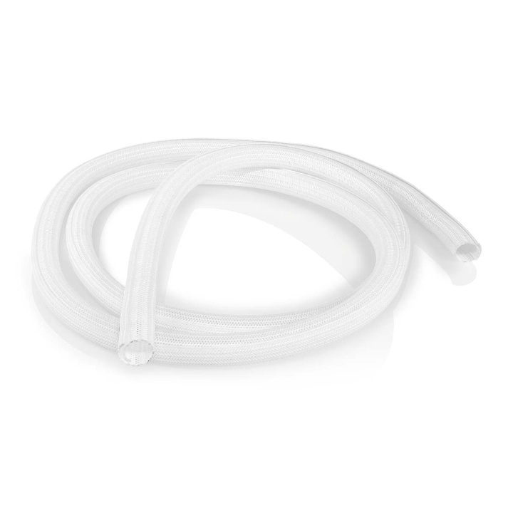 Nedis Cable Management | Sleeve | 1 pcs | Maximum cable thickness: 15 mm | Nylon | White in the group HOME, HOUSEHOLD & GARDEN / Electricity & Lighting / electrical installation / Accessories at TP E-commerce Nordic AB (C14750)