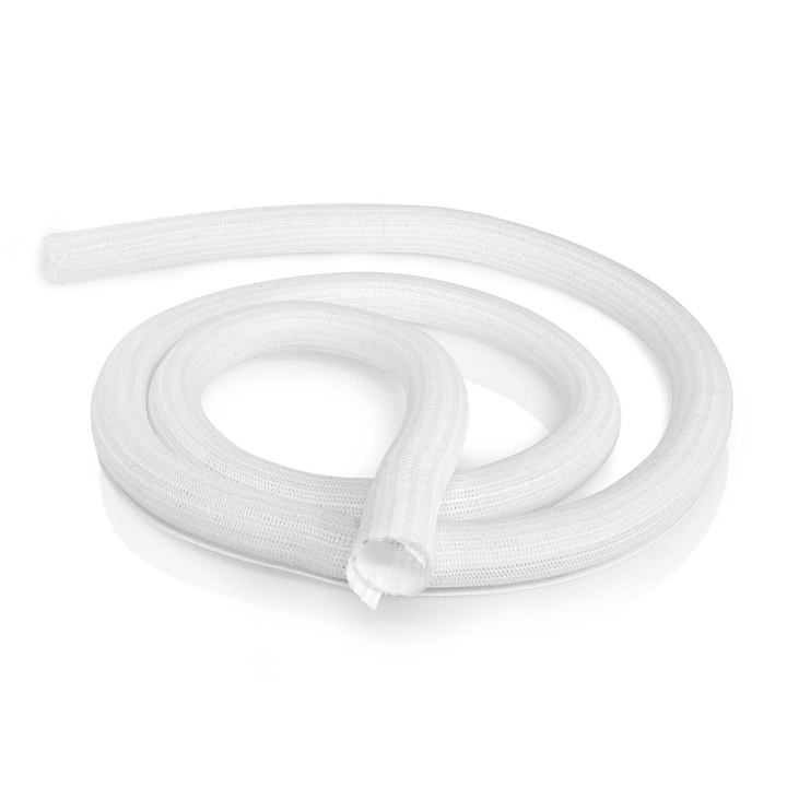 Nedis Cable Management | Sleeve | 1 pcs | Maximum cable thickness: 30 mm | Nylon | White in the group HOME, HOUSEHOLD & GARDEN / Electricity & Lighting / electrical installation / Accessories at TP E-commerce Nordic AB (C14752)