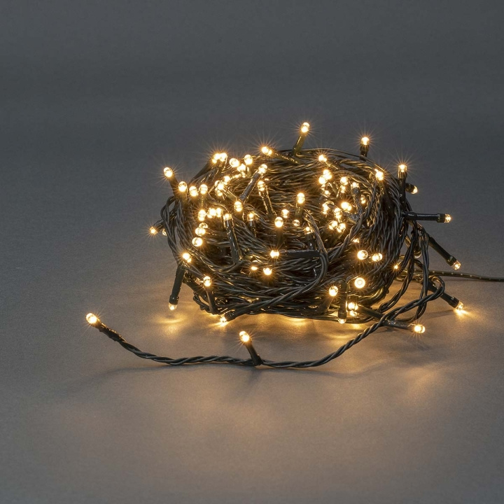Nedis Christmas Lights | String | 180 LED\'s | Warm White | 13.50 m | Light effects: 7 | Indoor & Outdoor | Mains Powered in the group HOME ELECTRONICS / Lighting / LED strips at TP E-commerce Nordic AB (C14787)