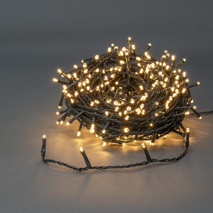 Nedis Christmas Lights | String | 320 LED\'s | Warm White | 24.00 m | Light effects: 7 | Indoor & Outdoor | Mains Powered in the group HOME ELECTRONICS / Lighting / LED strips at TP E-commerce Nordic AB (C14788)
